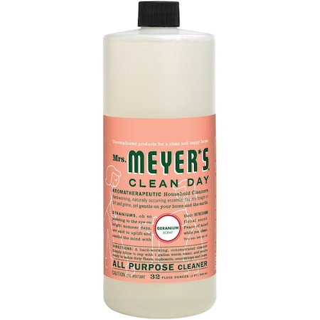 Mrs. Meyers Clean Day Mrs. Meyer's Clean Day 32 Oz. Geranium Multi-Surface Concentrate 13440